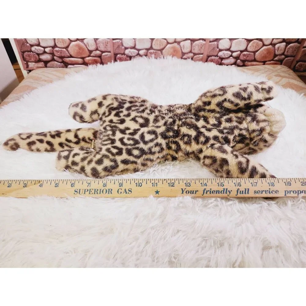 Ty 1988 Chi Chi Cheetah Leopard Plush Made in Korea Laying down Vintage 15.5